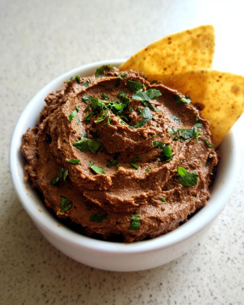 Simple Black Bean Dip: 5 Amazing Minutes 5 Simple Black Bean Dip - detail 1