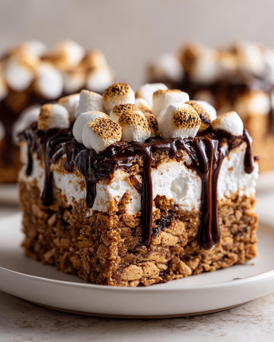 Sensational S’mores Graham Bars in 4 Steps 6 S’mores Graham Bars - detail 2