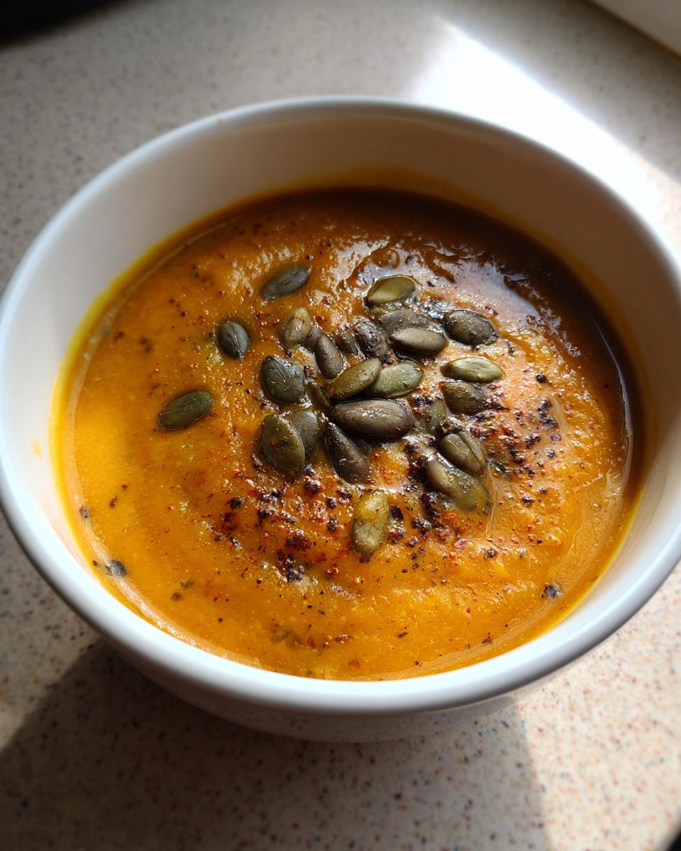 35 Minute Spiced Pumpkin Lentil Soup Joy 5 Spiced Pumpkin Lentil Soup - detail 1