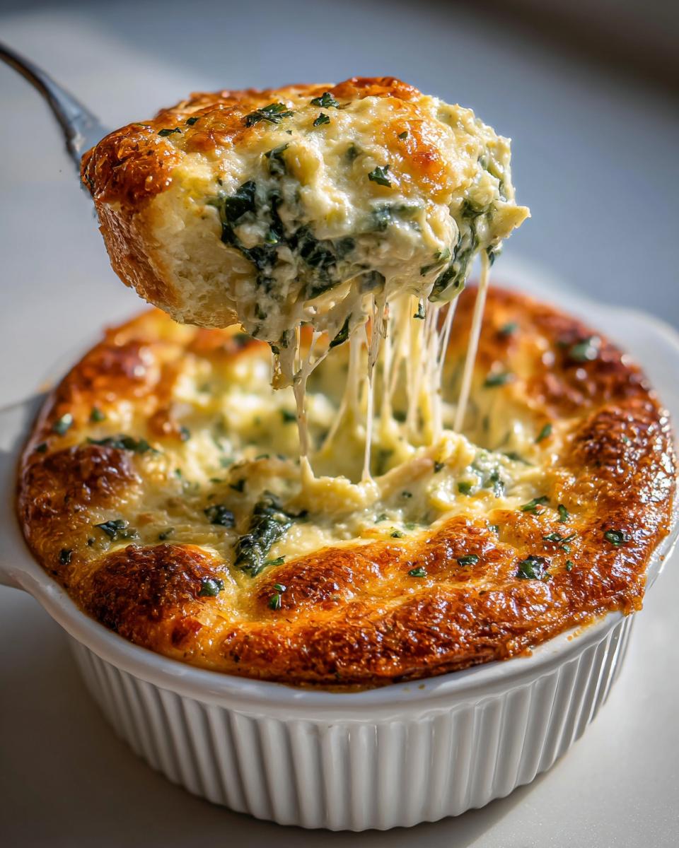 Sensational Spinach Artichoke Dip: 10 Mins 7 Spinach Artichoke Dip - detail 2