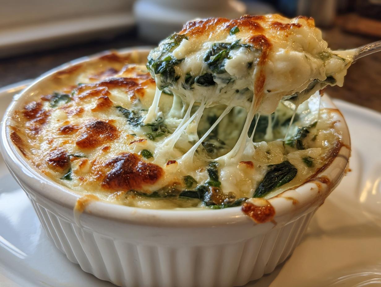 Sensational Spinach Artichoke Dip: 10 Mins 5 Spinach Artichoke Dip