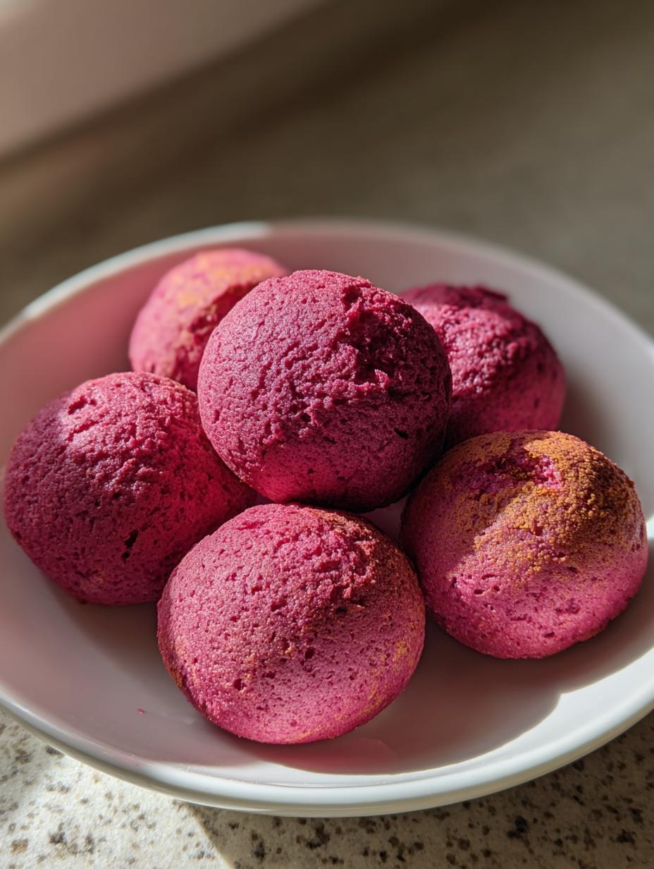 Amazing 15-Minute Strawberry Beet Baby Puffs 6 Strawberry Beet Baby Puffs - detail 2