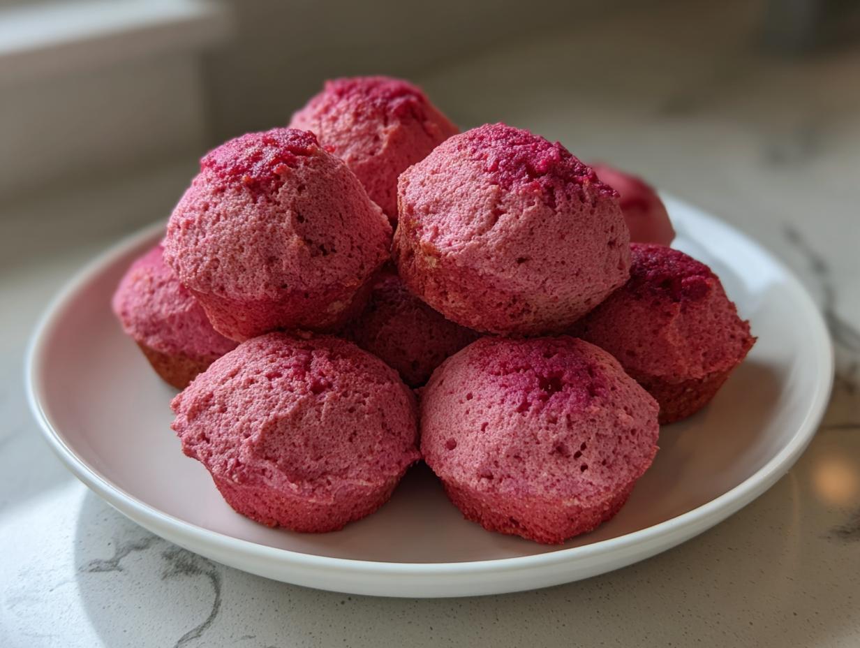 Amazing 15-Minute Strawberry Beet Baby Puffs 4 Strawberry Beet Baby Puffs