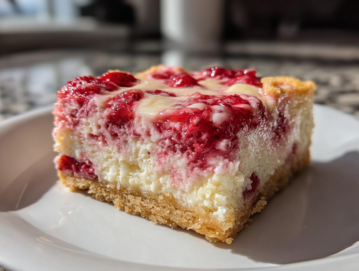 Amazing 12 Strawberry Cheesecake Bars 4 Strawberry Cheesecake Bars