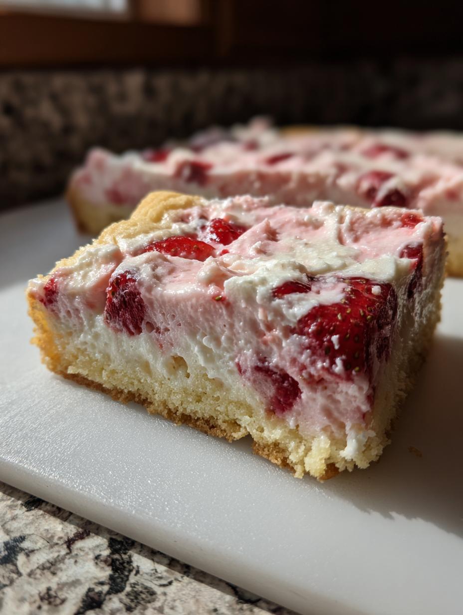 Divine 12 Strawberry Cream Cheese Bars 6 Strawberry Cream Cheese Bars - detail 2