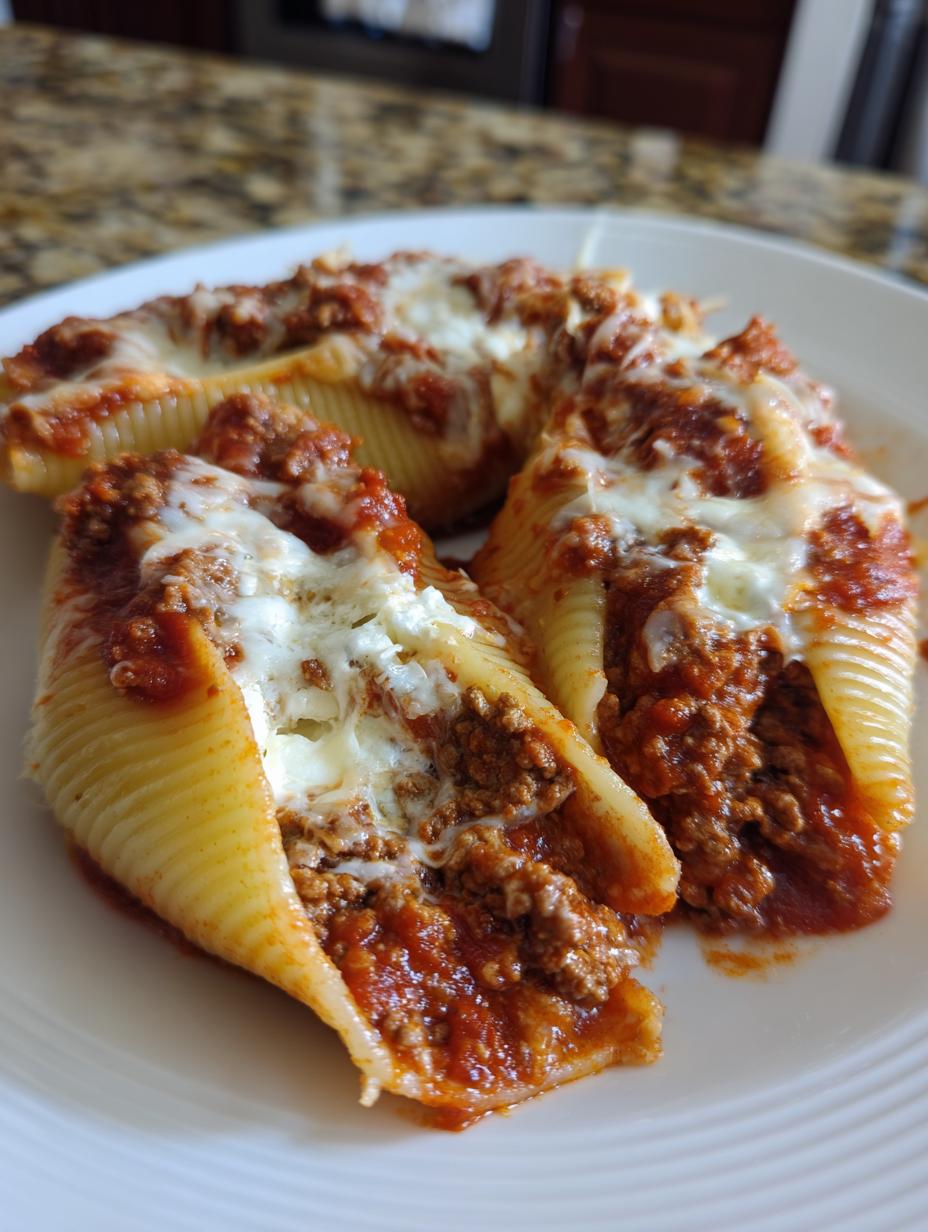 Divine 1-Bowl Stuffed Shells with Meat & Cheese 6 Stuffed Shells with Meat & Cheese - detail 1