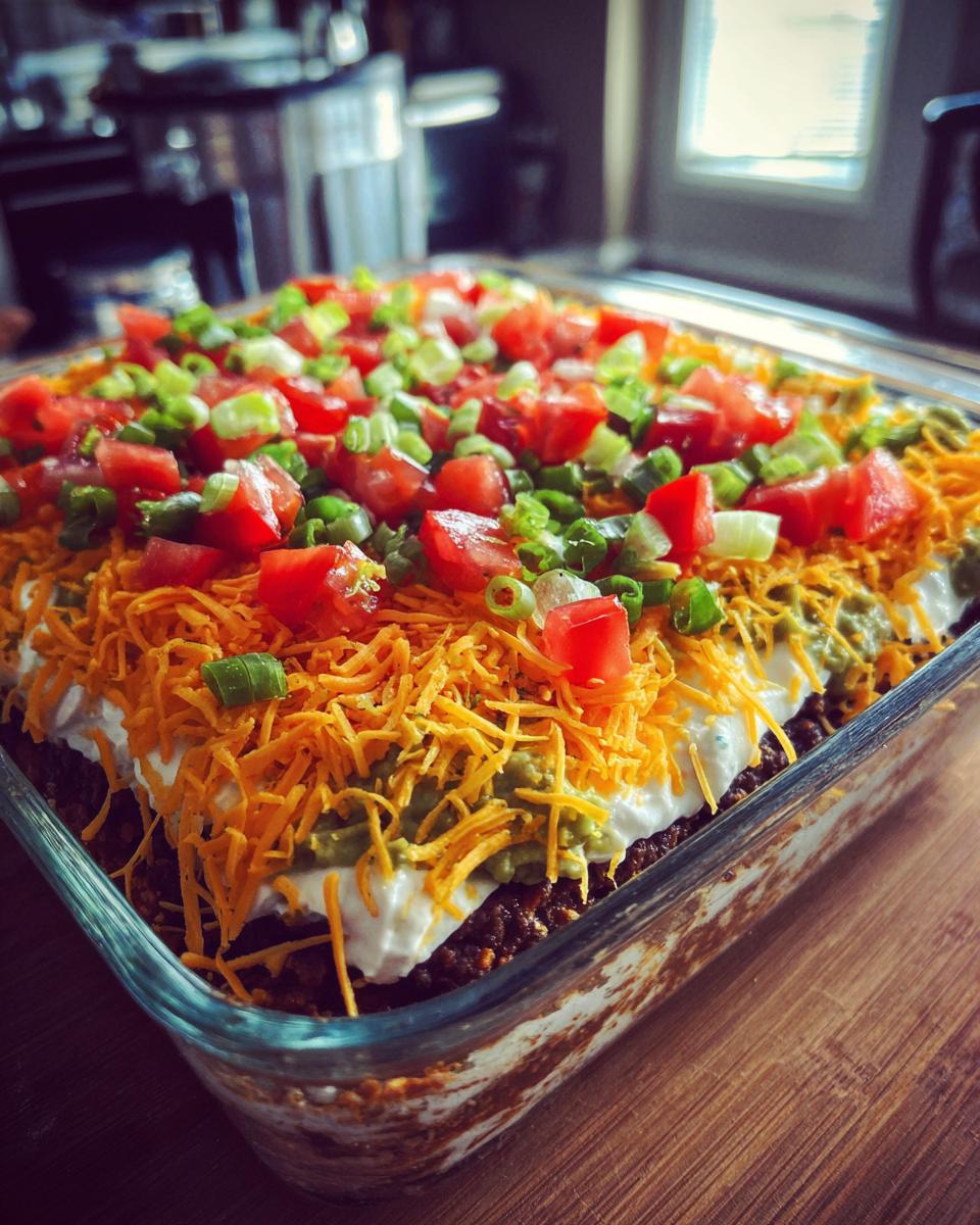 Terrific 5-Layer Tex‑Mex Layered Dip Secret 7 Tex‑Mex Layered Dip - detail 2