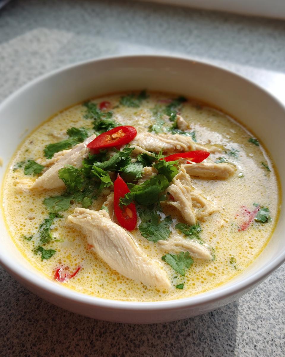Amazing 30-Min Thai Coconut Chicken Soup 6 Thai Coconut Chicken Soup - detail 2