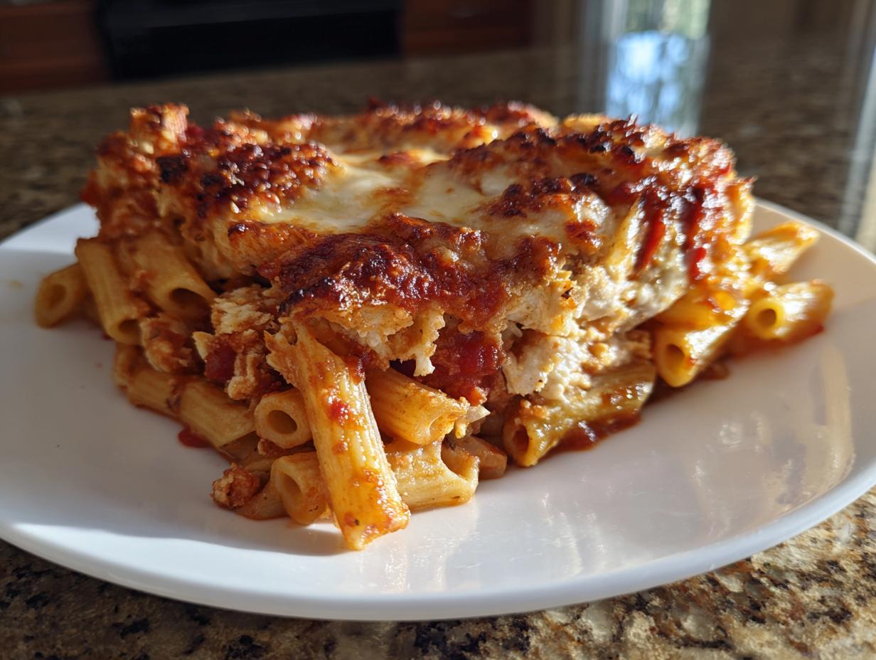 Hearty 375° chicken pasta bake Secret 4 chicken pasta bake