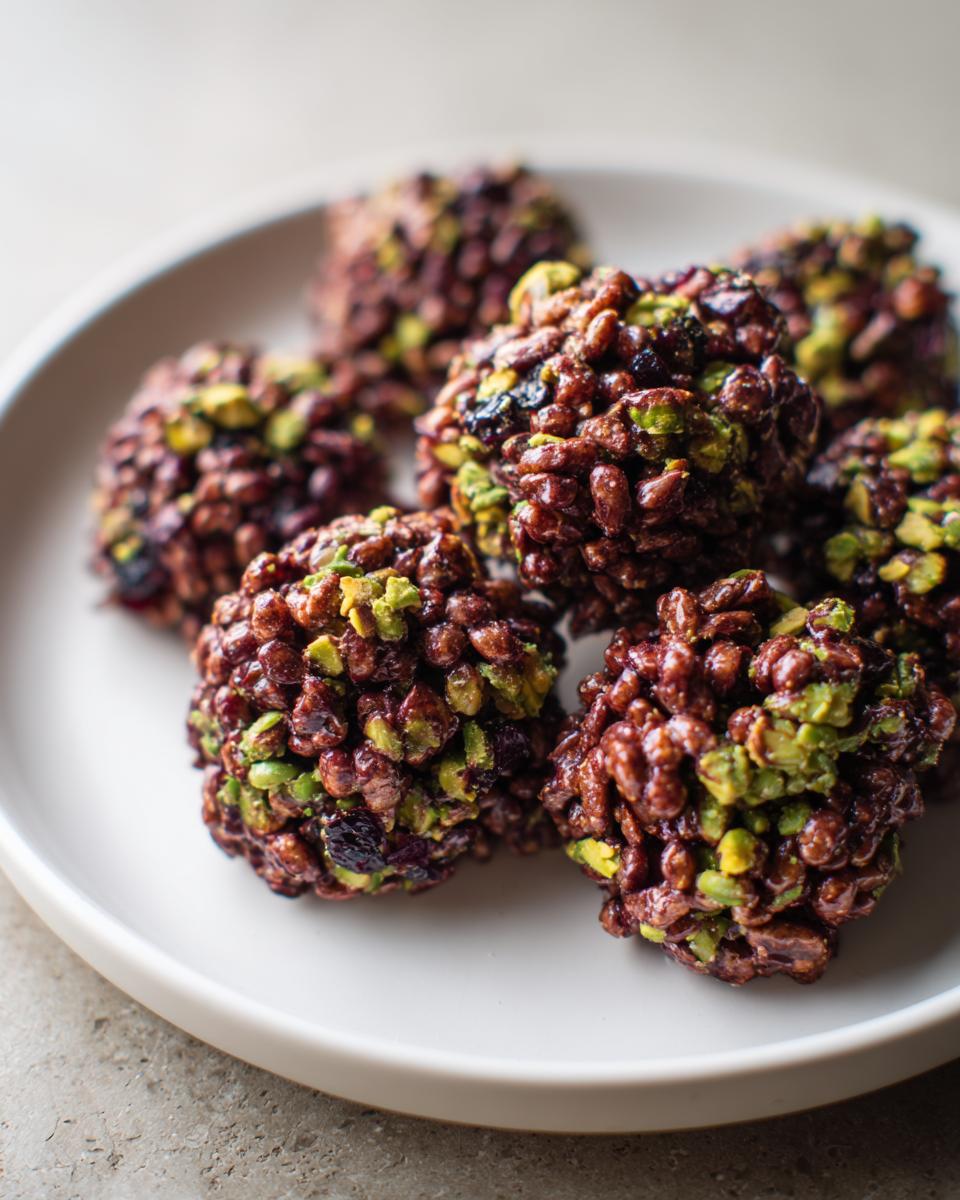 5 Amazing chocolate pistachio cranberry crisps 5 chocolate pistachio cranberry crisps - detail 1