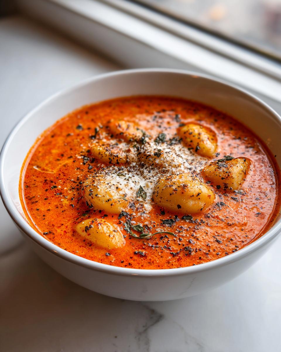 Creamy Tomato Gnocchi Soup: 1 Flavorful Bowl 5 creamy tomato gnocchi soup - detail 1