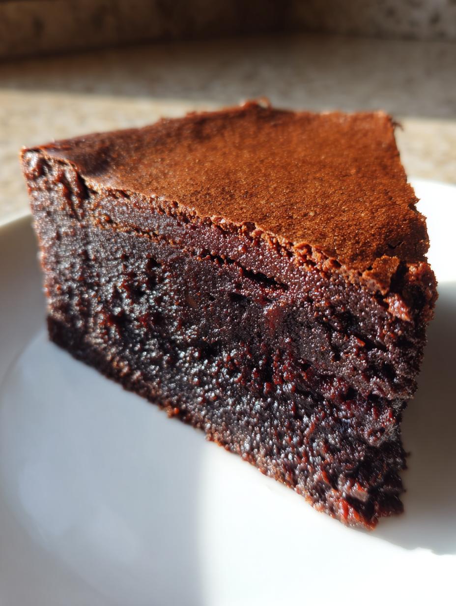 Amazing 1-Bowl fudgy cocoa brownies 6 fudgy cocoa brownies - detail 2