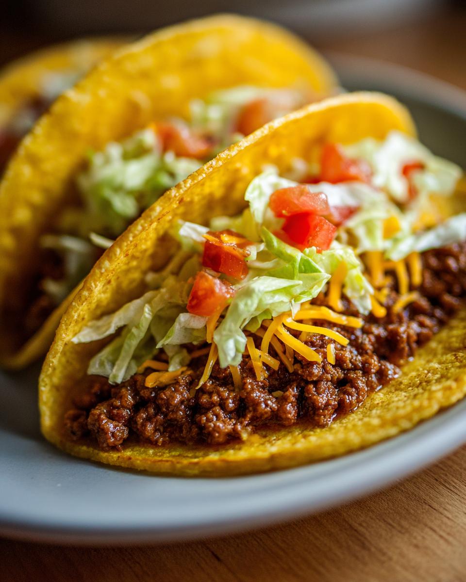 Amazing 6 smashed cheeseburger tacos 6 smashed cheeseburger tacos - detail 2