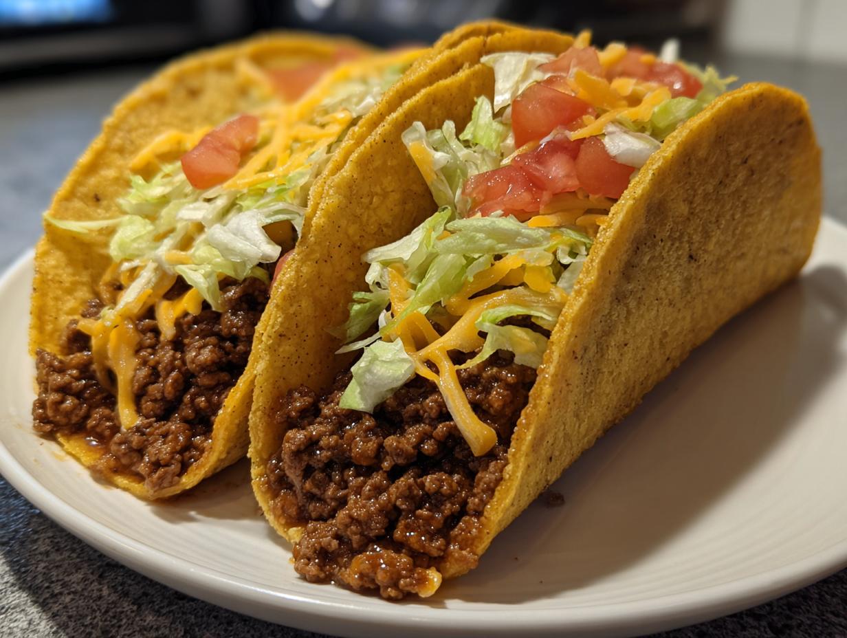 Amazing 6 smashed cheeseburger tacos 4 smashed cheeseburger tacos